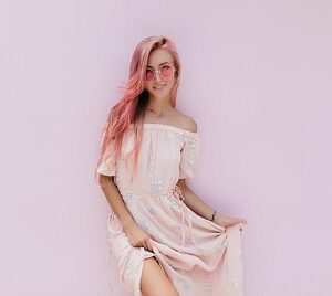 Imperial Off Shoulder Dress